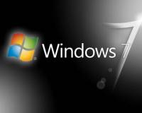 Обои, Компьютер, Windows 7 черный